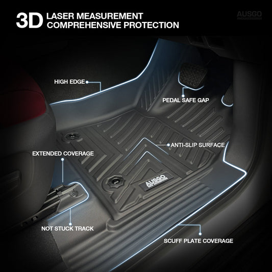 5D Car Floor Mats for LEXUS LX Series LX500d LX600 2021-Onwards