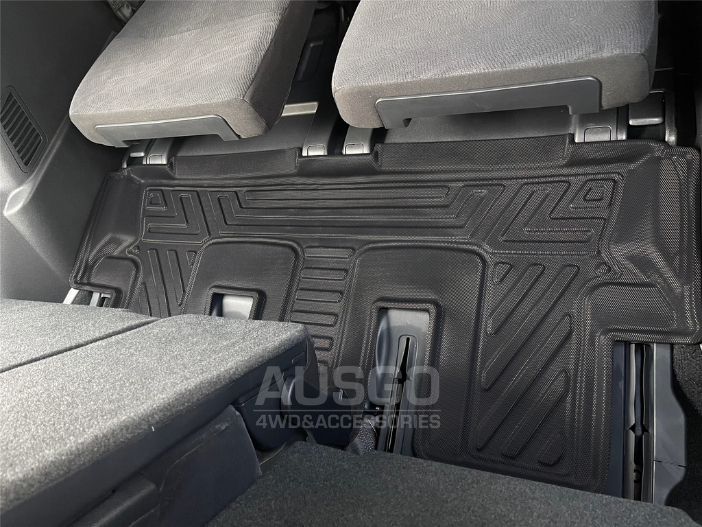 7D Car Floor Mats for Toyota Land Cruiser Prado 150 Series 7-Seat 2009-2024 (Auto Trans)