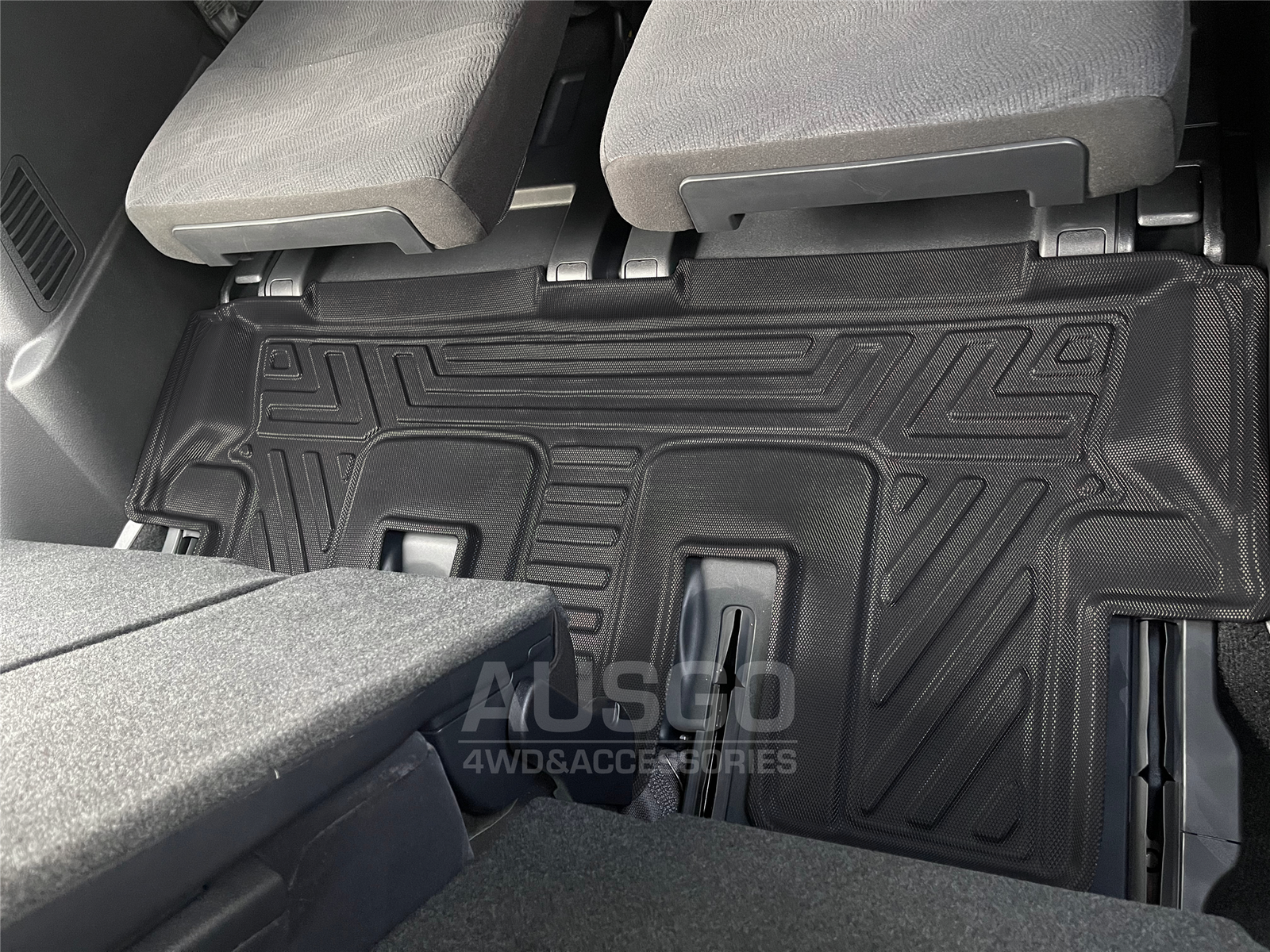 7D Car Floor Mats for Toyota Land Cruiser Prado 150 Series 7-Seat 2009-2024 (Auto Trans)