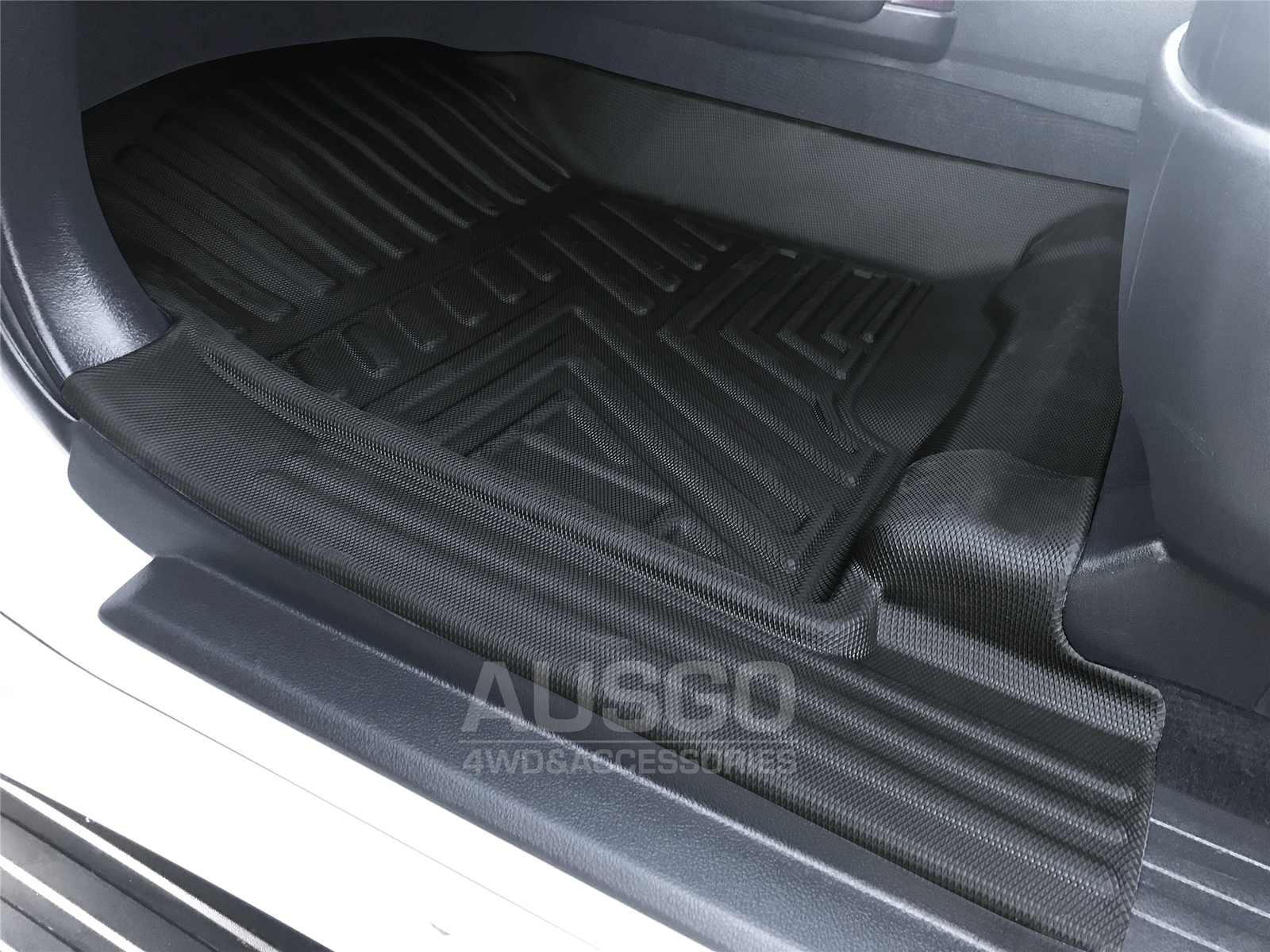 5D Car Floor Mats for Toyota Land Cruiser Prado 150 Series 7-Seat 2009-2024 (Auto Trans)