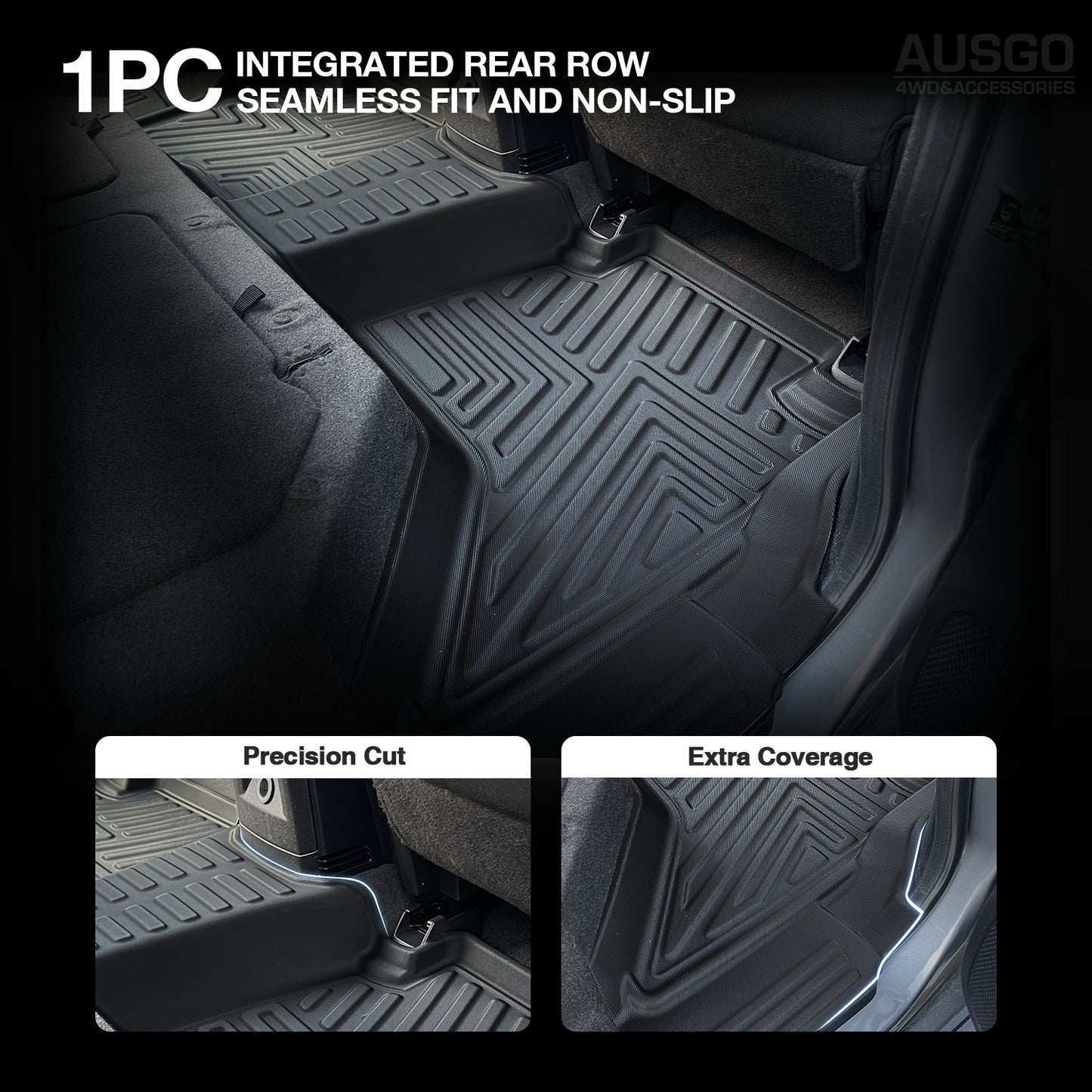 5D Car Floor Mats for Holden Colorado Dual Cab 2012-2020