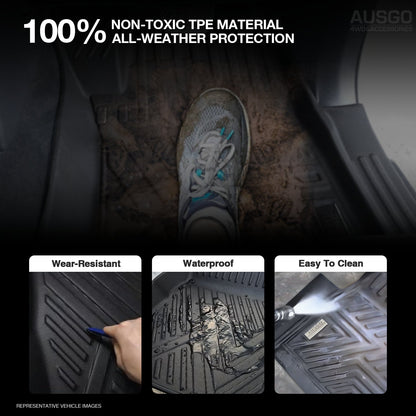 5D Car Floor Mats for Holden Colorado Dual Cab 2012-2020