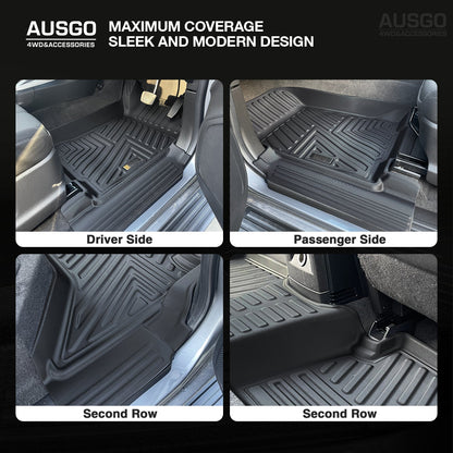 5D Car Floor Mats for Holden Colorado Dual Cab 2012-2020