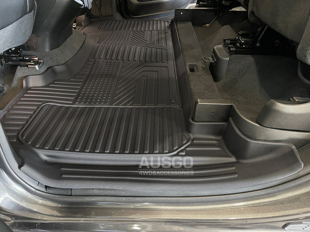 5D Car Floor Mats for RAM 1500 DT Series Crew Cab 2020-2023