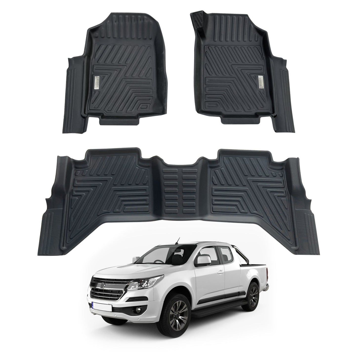 5D Car Floor Mats for Holden Colorado Dual Cab 2012-2020