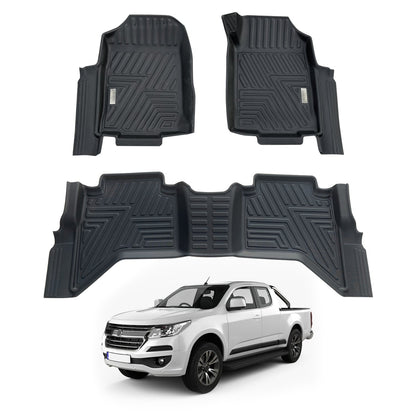 5D Car Floor Mats for Holden Colorado Dual Cab 2012-2020