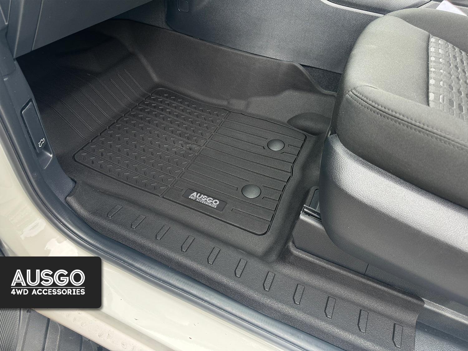 7D Injection Floor Mats for Volkswagen Amarok Next-Gen NF Dual Cab 2023-Onwards