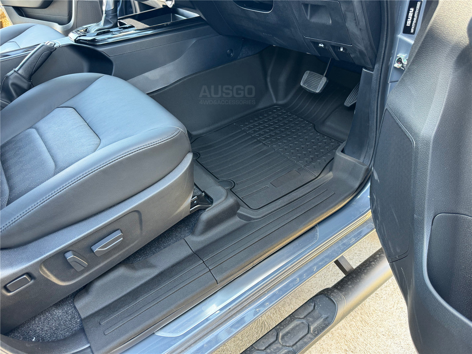 7D Injection Floor Mats for Mazda BT-50 BT50 Dual Cab 2020-Onwards