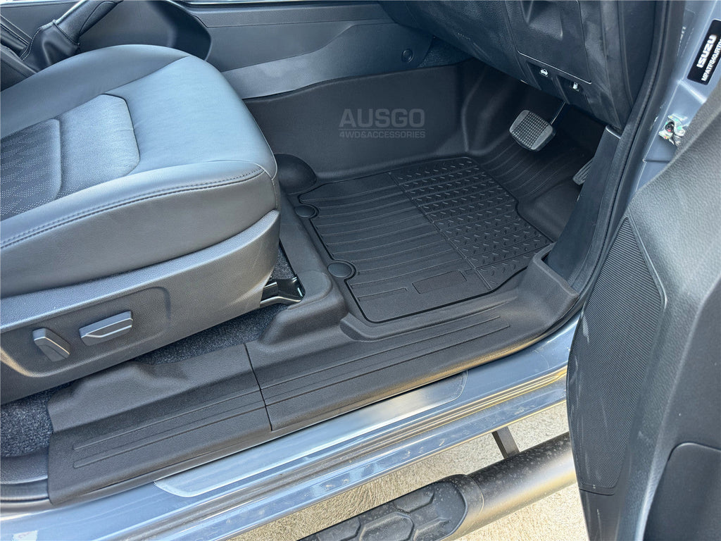 7D Injection Floor Mats for Mazda BT-50 BT50 Dual Cab 2020-Onwards