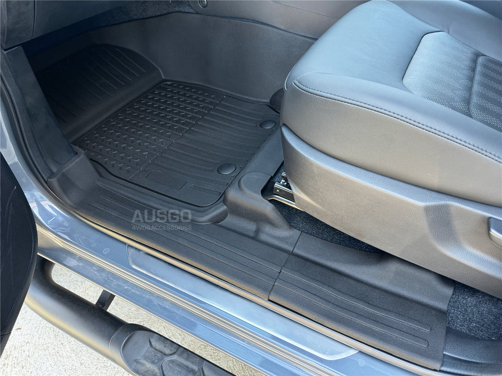 7D Injection Floor Mats for Mazda BT-50 BT50 Dual Cab 2020-Onwards