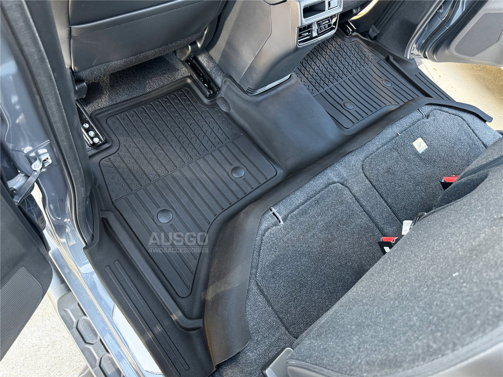7D Injection Floor Mats for Mazda BT-50 BT50 Dual Cab 2020-Onwards