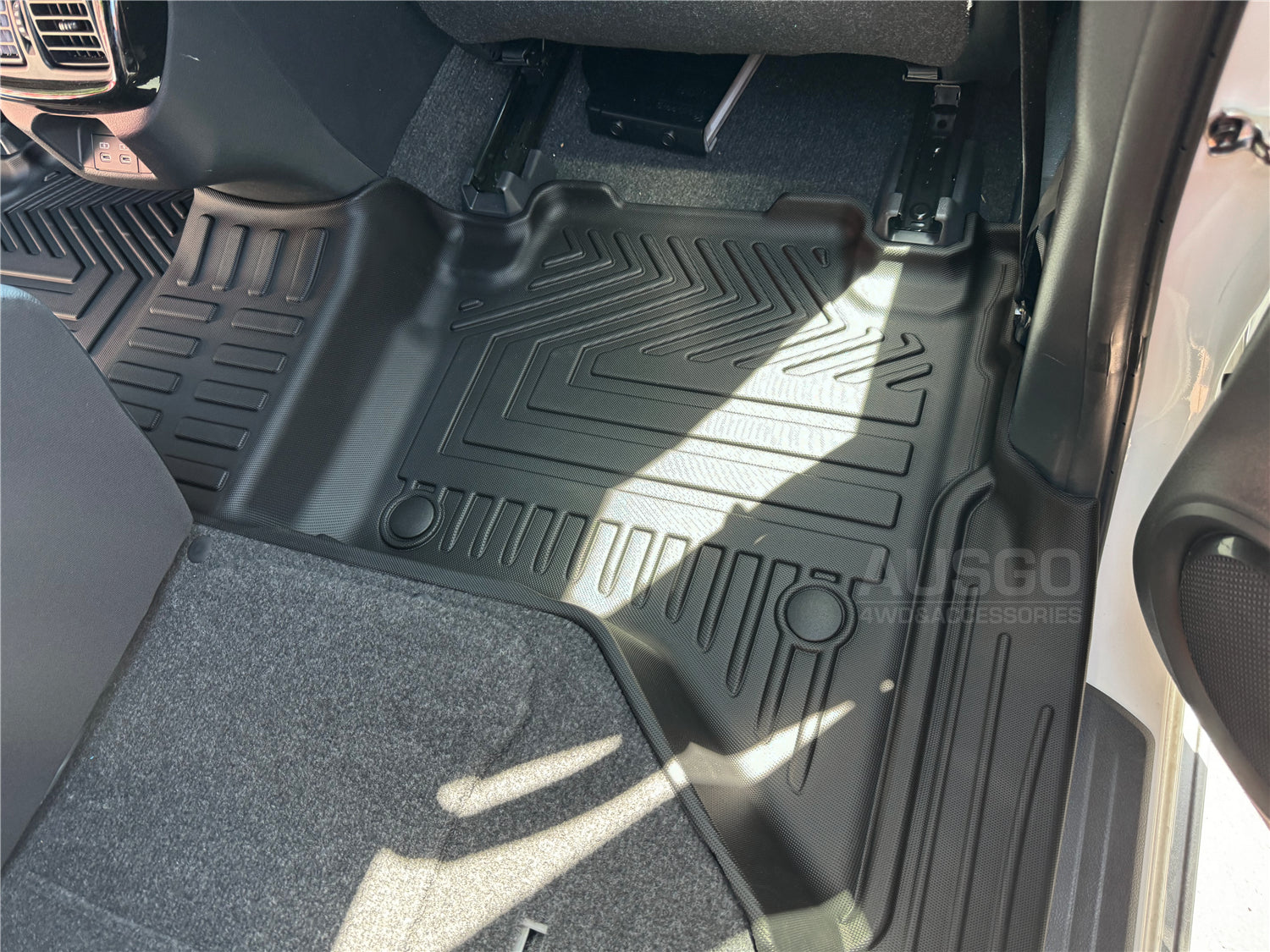 5D Car Floor Mats for Toyota Hilux Dual Cab 2015-2025 Manual Trans