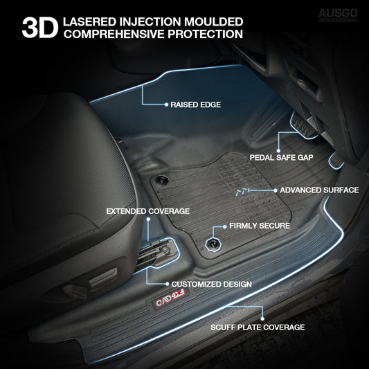 7D Injection Floor Mats for Lexus GX550 2024-Onwards