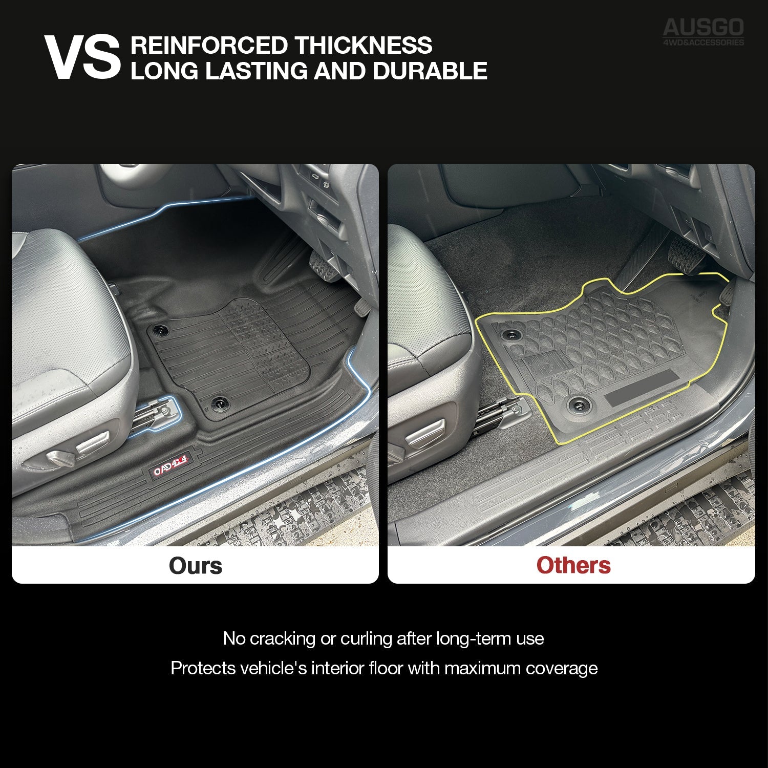 7D Injection Floor Mats for Lexus GX550 2024-Onwards