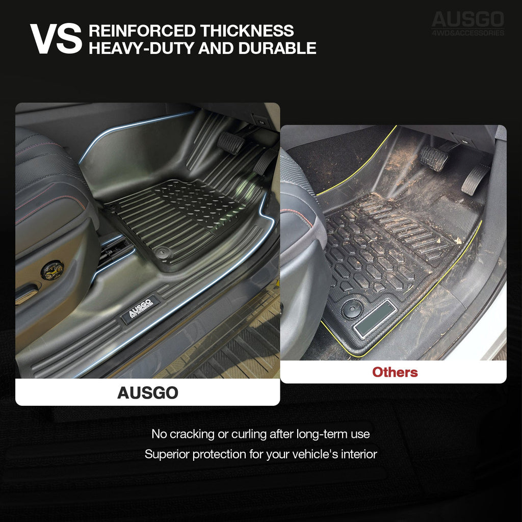 7D Car Floor Mats for BYD Shark 6 2025-Onwards
