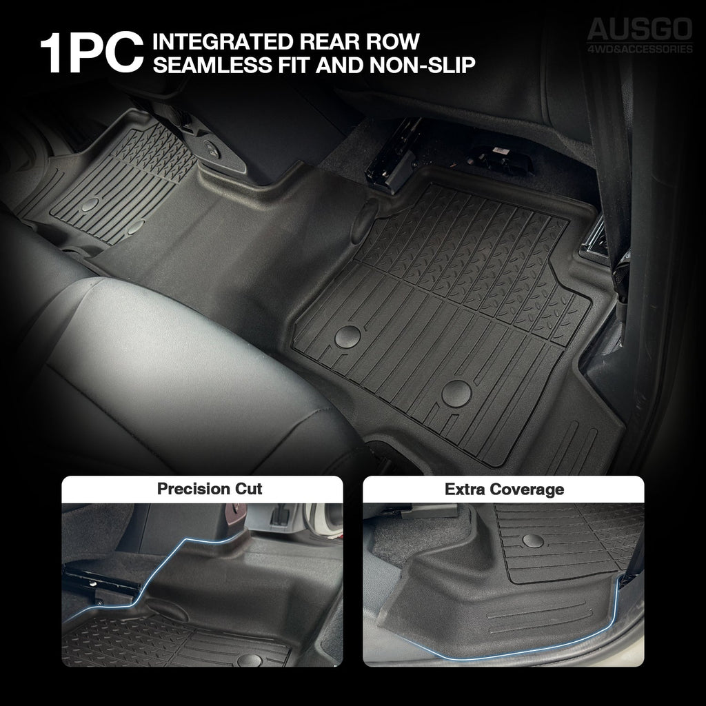 7D Injection Floor Mats for Ford Everest Next-Gen 2022-Onwards