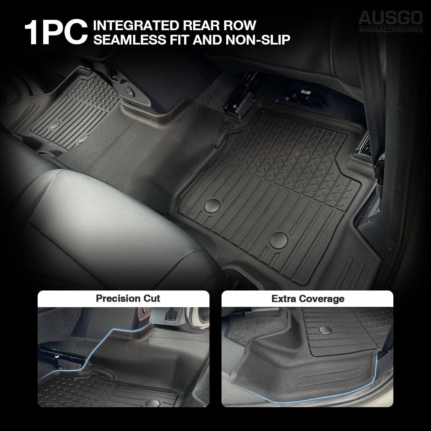 7D Injection Floor Mats for Ford Everest Next-Gen 2022-Onwards
