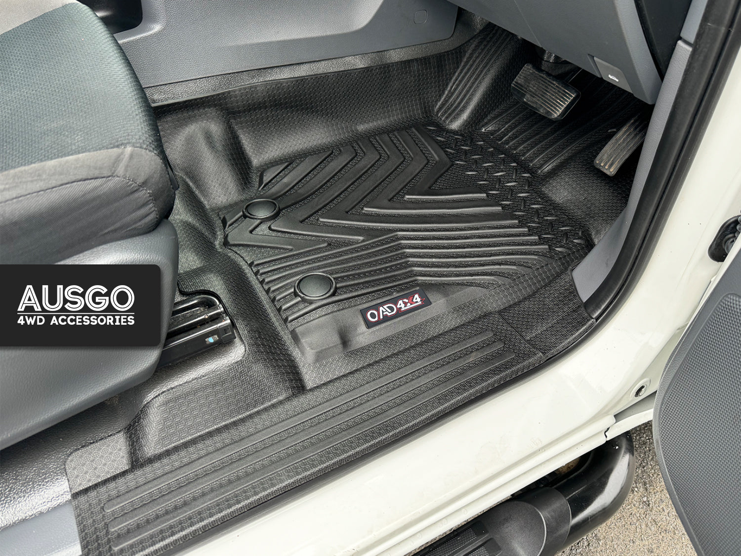 5D Injection Floor Mats for Mazda BT-50 BT50 Dual Cab 2011-2020