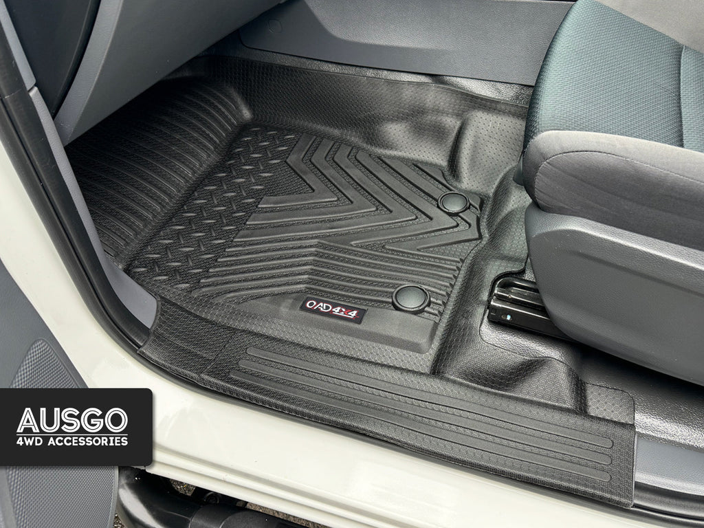 5D Injection Floor Mats for Ford Ranger PX PX2 PX3 Series Dual Cab 2011-2022