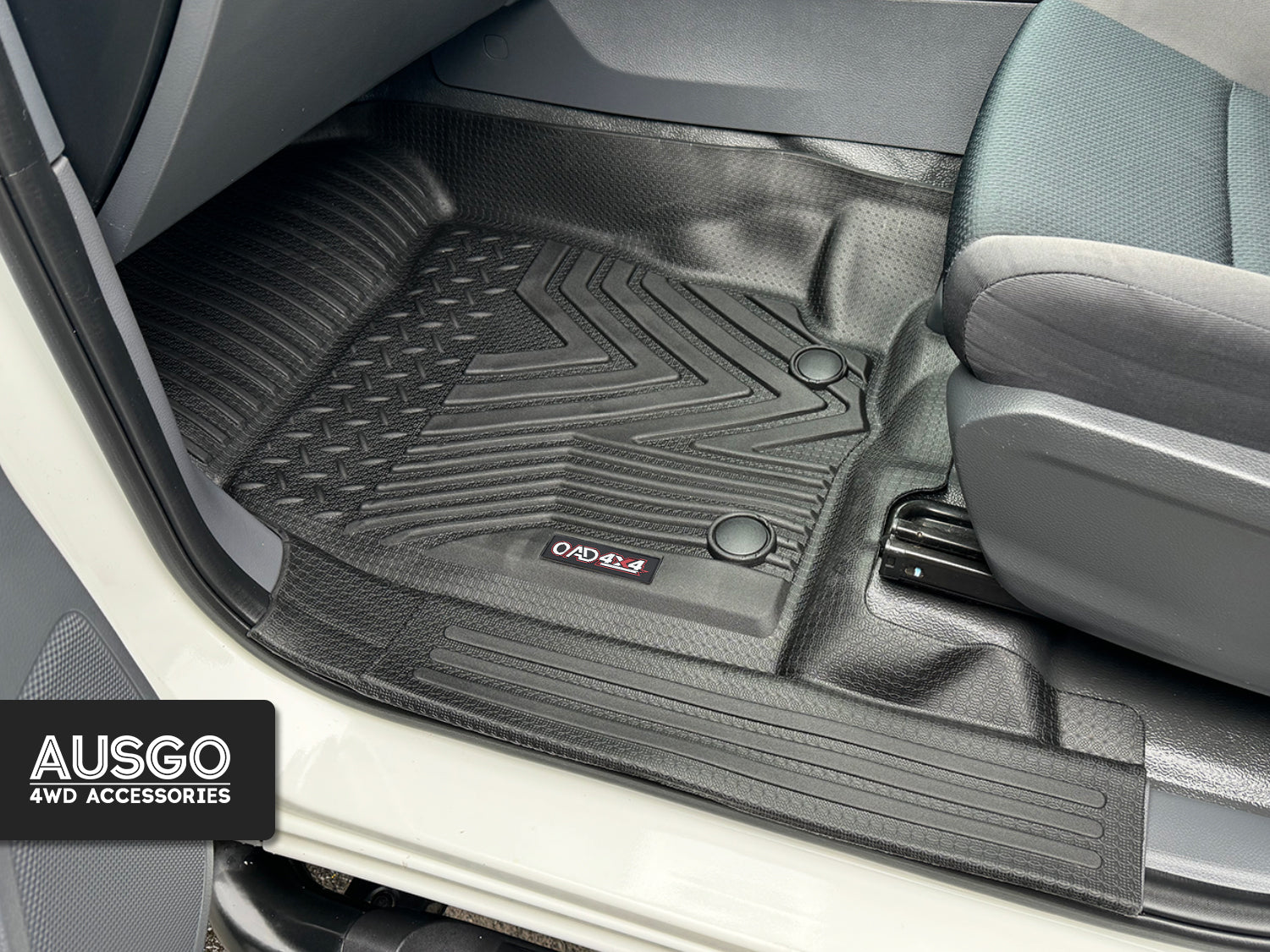 5D Injection Floor Mats for Ford Ranger PX PX2 PX3 Series Dual Cab 2011-2022