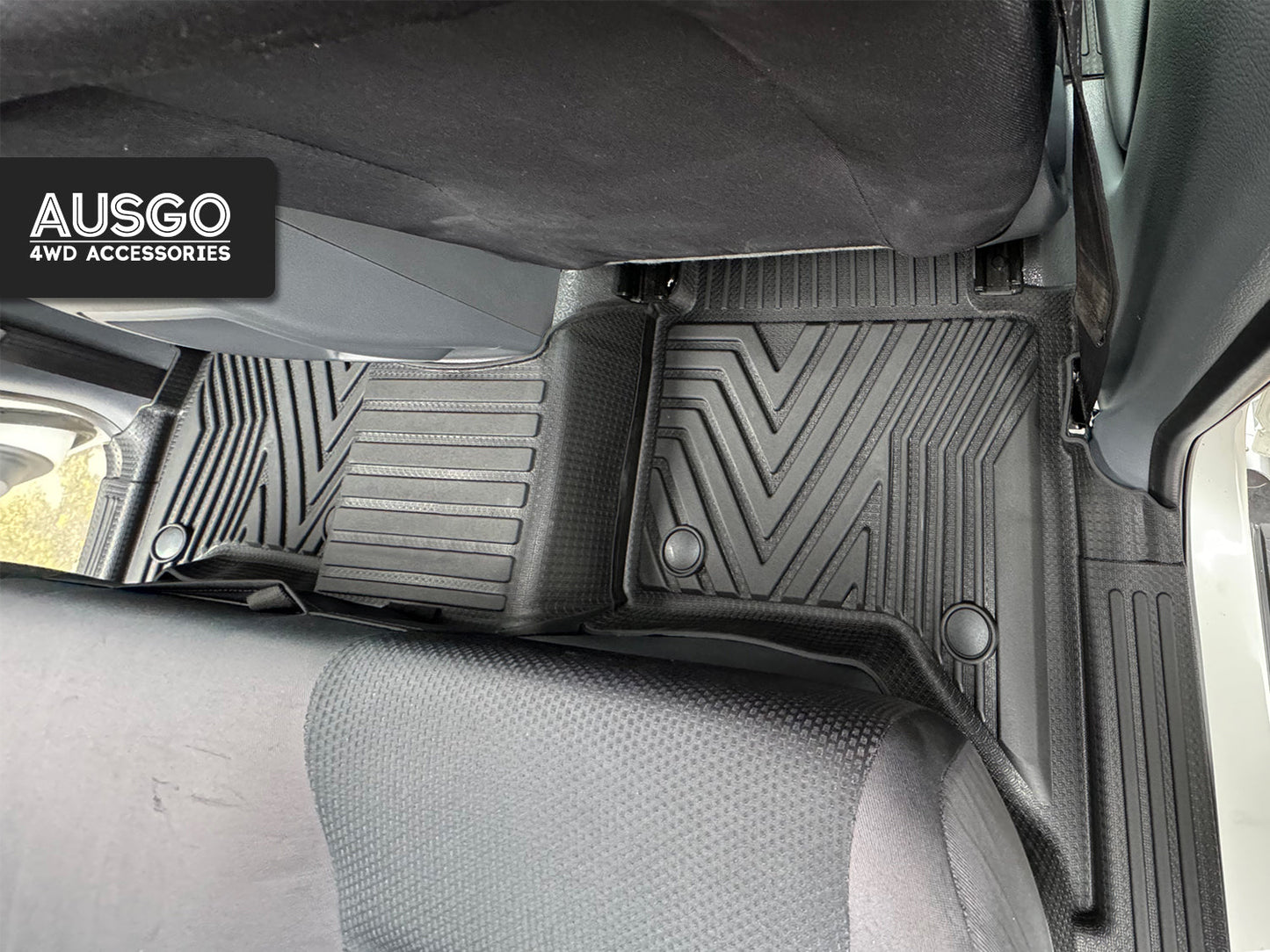 5D Injection Floor Mats for Ford Ranger PX PX2 PX3 Series Dual Cab 2011-2022