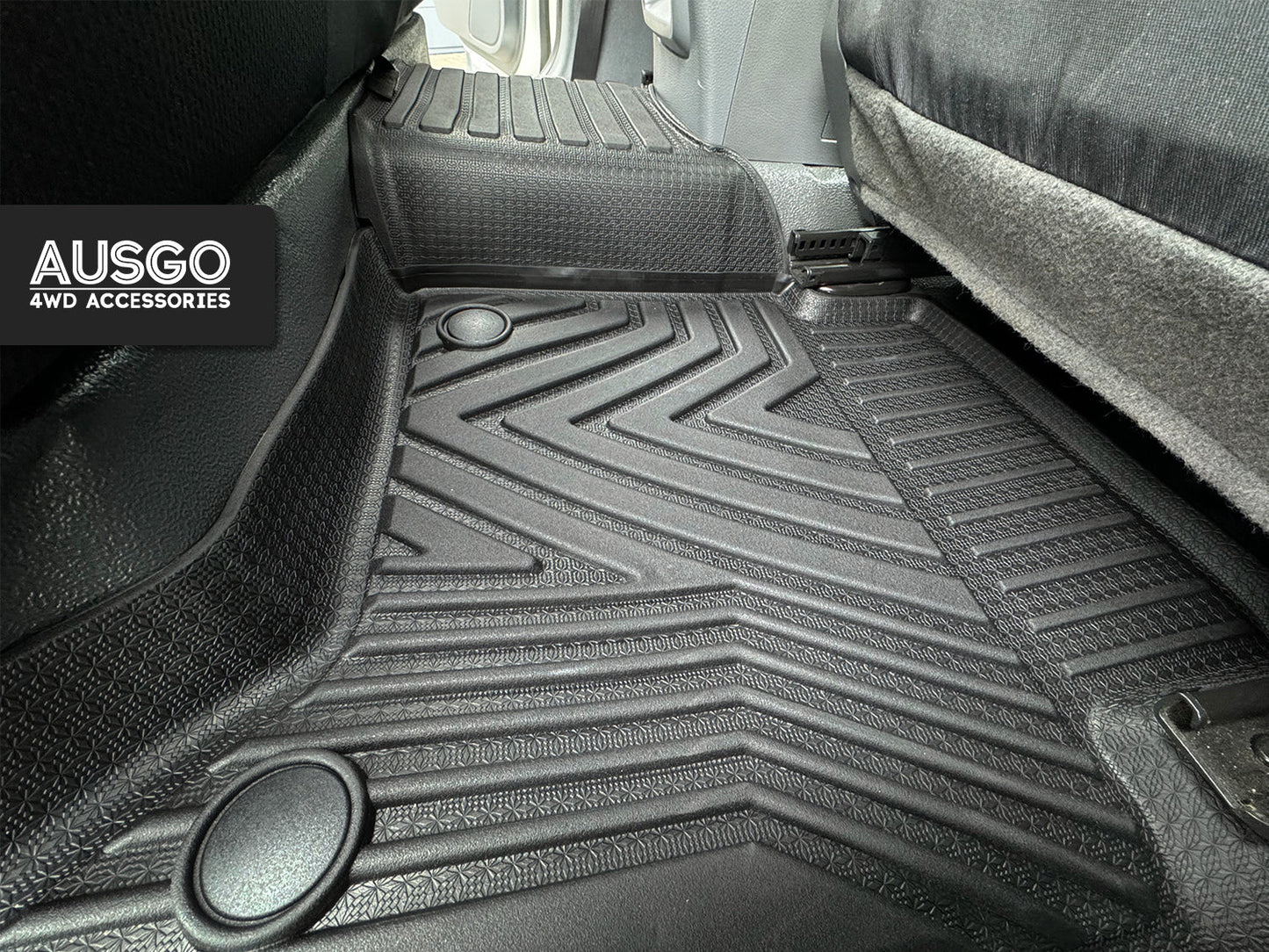 5D Injection Floor Mats for Ford Ranger PX PX2 PX3 Series Dual Cab 2011-2022