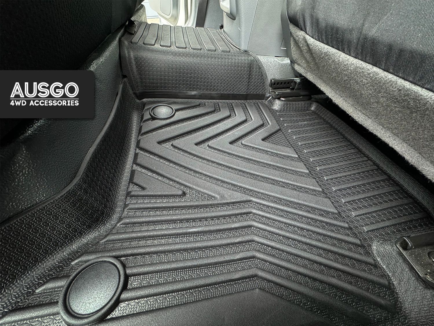 5D Injection Floor Mats for Mazda BT-50 BT50 Dual Cab 2011-2020