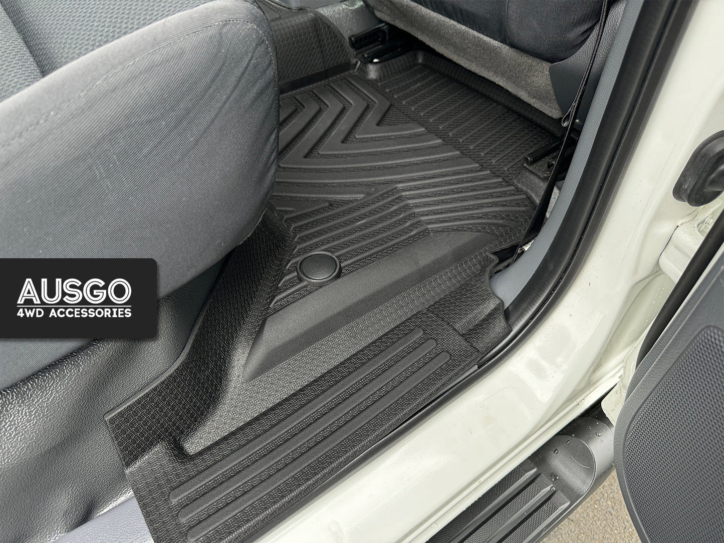 5D Injection Floor Mats for Ford Ranger PX PX2 PX3 Series Dual Cab 2011-2022