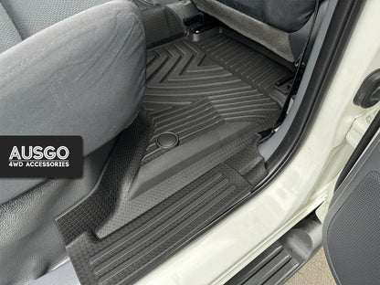 5D Injection Floor Mats for Ford Ranger PX PX2 PX3 Series Dual Cab 2011-2022
