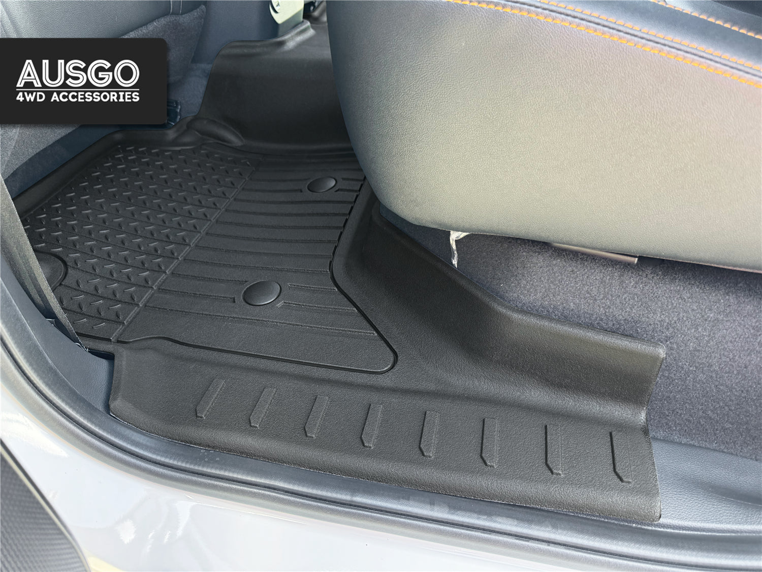 7D Injection Floor Mats for Volkswagen Amarok Next-Gen NF Dual Cab 2023-Onwards