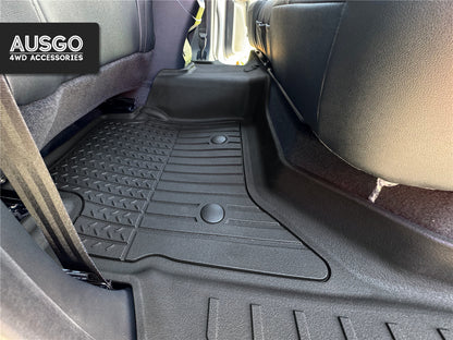 7D Injection Floor Mats for Ford Ranger Next-Gen 2022-Onwards