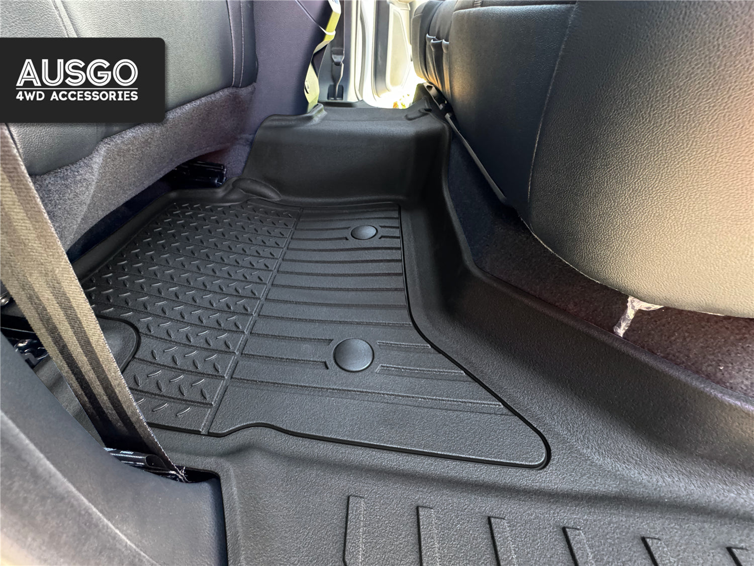 7D Injection Floor Mats for Volkswagen Amarok Next-Gen NF Dual Cab 2023-Onwards
