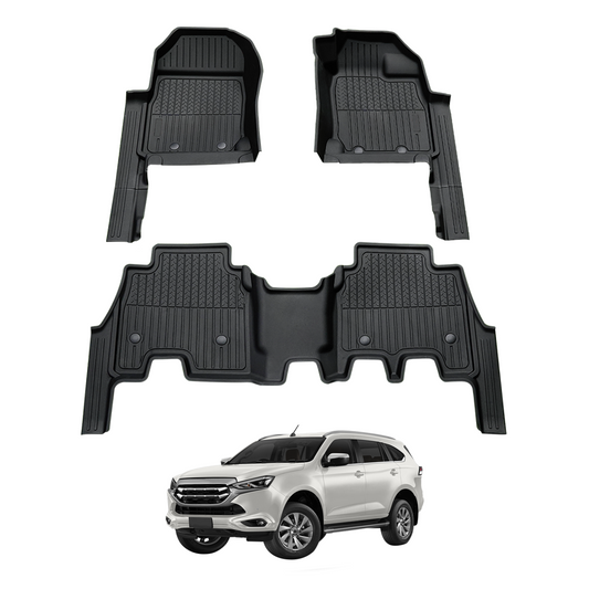 7D Injection Floor Mats for ISUZU MU-X MUX 2021-Onwards