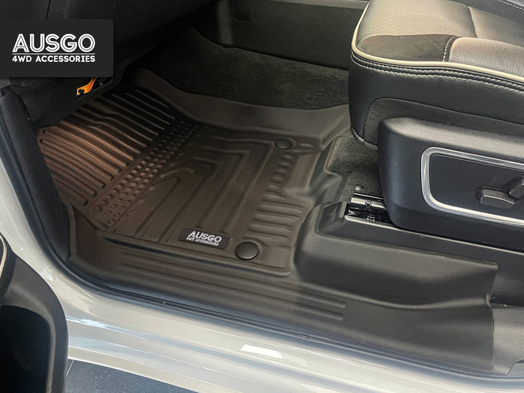5D Car Floor Mats for RAM 1500 DT Series Crew Cab 2023-Onwards
