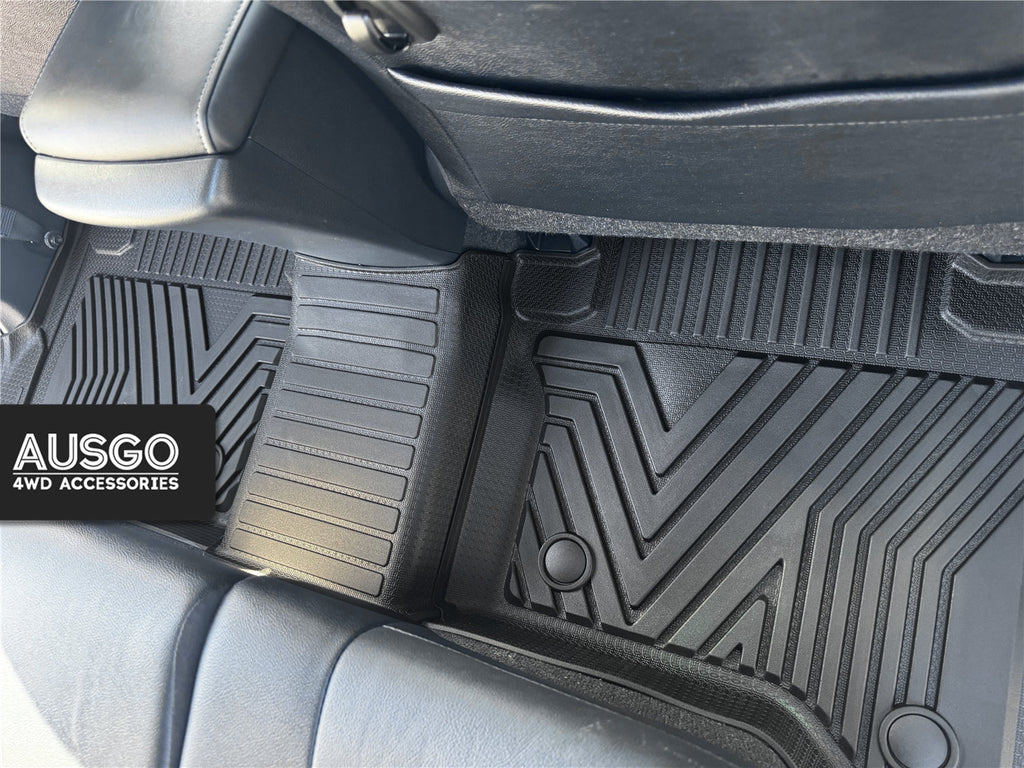 5D Injection Floor Mats for Toyota Hilux Dual Cab 2015-2025 Auto Trans