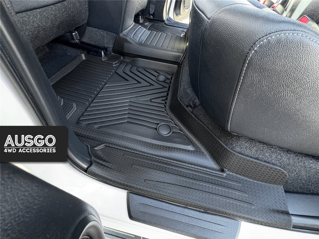 5D Injection Floor Mats for Toyota Hilux Dual Cab 2015-2025 Auto Trans