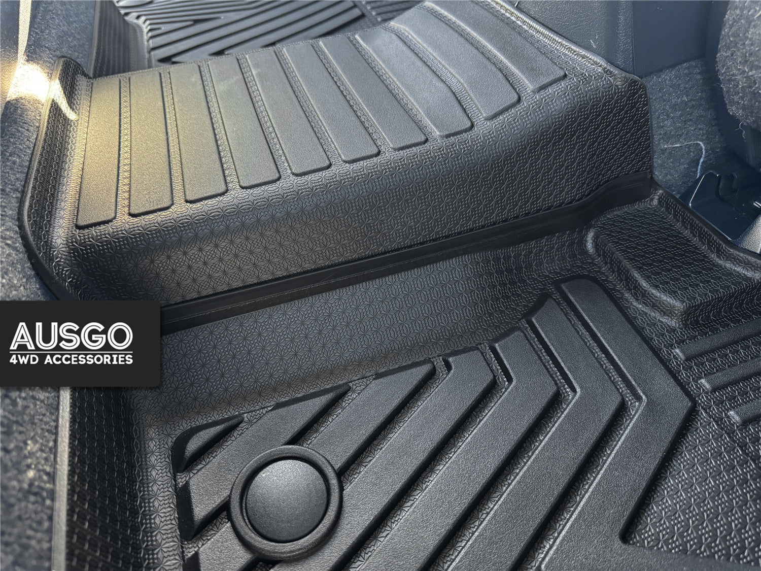 5D Injection Floor Mats for Toyota Hilux Dual Cab 2015-2025 Auto Trans