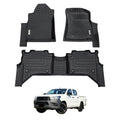 5D Car Floor Mats for Toyota Hilux Dual Cab 2015-2025 Manual Trans