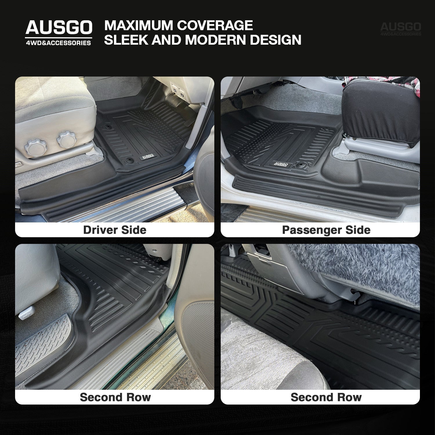 5D Car Floor Mats for Toyota Land Cruiser 100 /105 Series 1998-2007