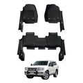 7D Injection Floor Mats for Toyota Land Cruiser 200 Series Altitude / VX / Sahara 2007-2012