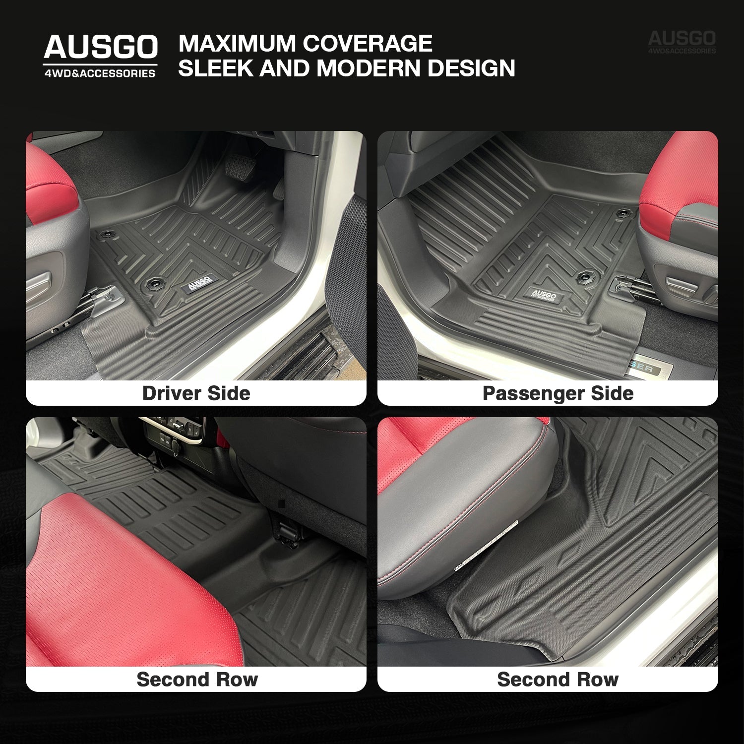 5D Car Floor Mats for LEXUS LX Series LX500d LX600 2021-Onwards