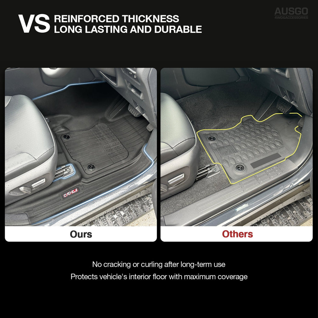 7D Injection Floor Mats for Toyota Land Cruiser Prado 250 Series LC250 2024-Onwards